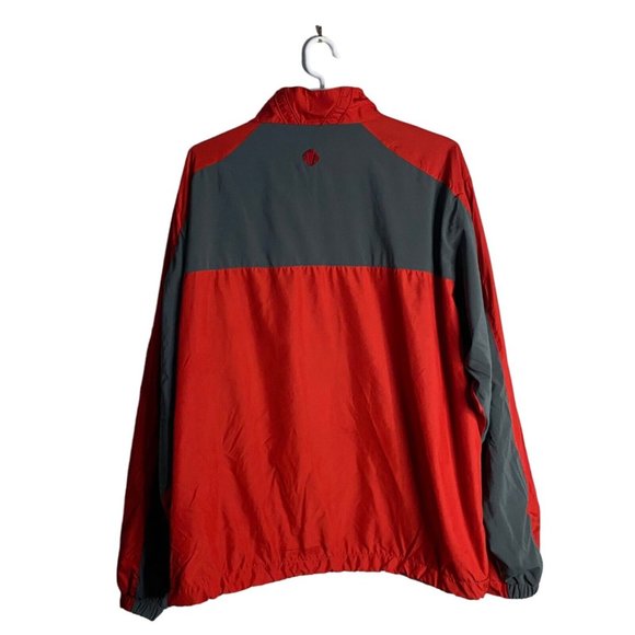 Sunice Weather Red 1/2 Zip Windbreaker Jacket - Picture 9 of 12